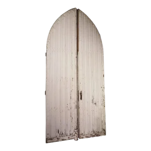 Pair of Tall 19th Century Chapel Doors From Belgium