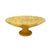 Round Yellow Stone Decorative Bowl or Catchall on Pedestal - Italy For Sale - Image 4 of 6