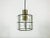 1960s Mid-Century Iron and Bubble Glass Pendant Lamp by Glashütte Limburg For Sale - Image 10 of 11