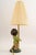 Ceramic Lamp with Fabric Shade, 1950s For Sale - Image 10 of 18