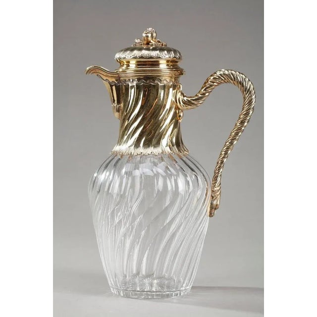 Crystal Beverage Service by Maison Boin-Taburet, Set of 9 For Sale - Image 13 of 18