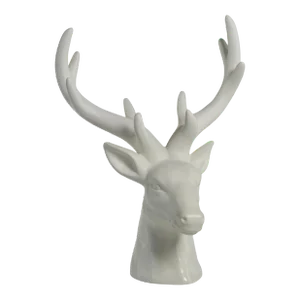 Rocky Mountain 15.5" Ceramic Stag Head Figurine Statue