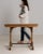 1900-1909 France Weathered Honey Oak Carved Oak Console Table For Sale - Image 4 of 10