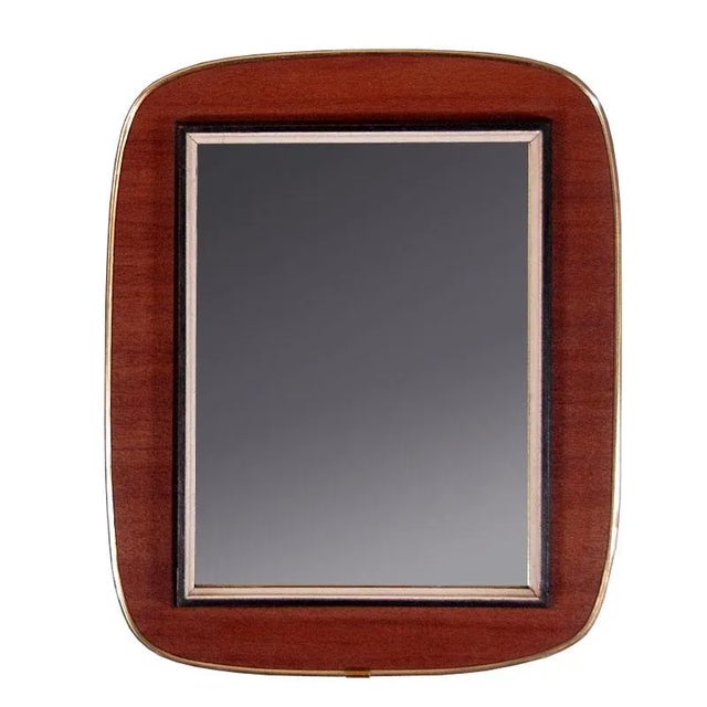 Small German Mirror, 1970s For Sale - Image 7 of 7