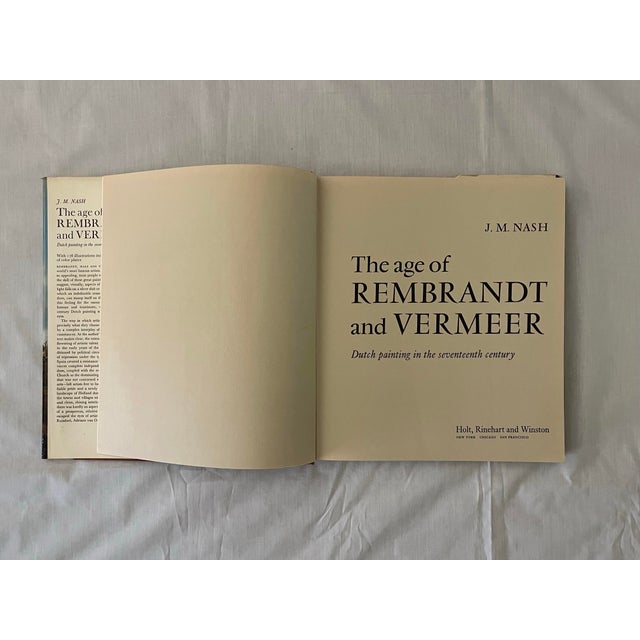 Traditional The Age of Rembrandt & Vermeer Hardcover Book For Sale - Image 3 of 12