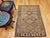 Taupe Vintage Kurdish Bidjar Tribal Rug, Hand-Knotted Wool, Geometric Pattern, Straw & Ivory, 4x5 For Sale - Image 8 of 17