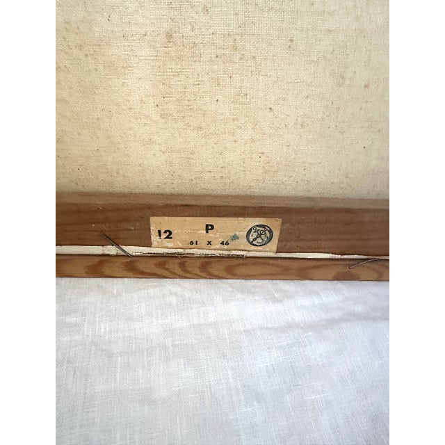 Wood French Oil Painting "The Old King" For Sale - Image 7 of 8