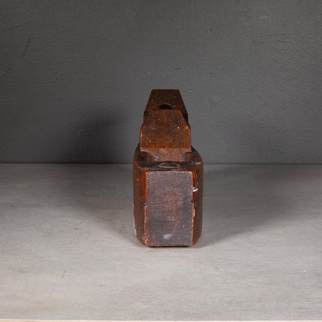 19th Century 19th C. d.r. Barton Smooth Coffin Plane C.1832 For Sale - Image 5 of 7