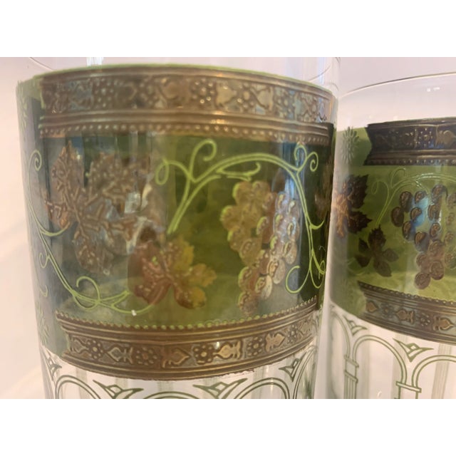 Cera Golden Grapes Glasses For Sale - Image 4 of 10