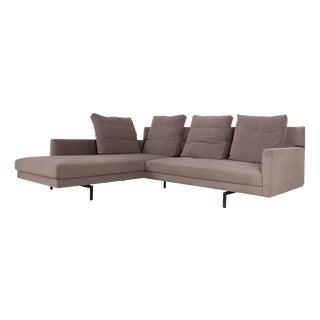 Gordon Corner Sofa in Grey Fabric from Walter Knoll / Wilhelm Knoll For Sale