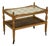Vintage Danish Oak Tile-Top Bar Trolley by Henning Kjærnulf, 1960s For Sale
