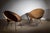 Mid-Century Modern Woven Rattan and Metal Cone Chairs, Italy, 1950s, Set of 2 For Sale - Image 6 of 10