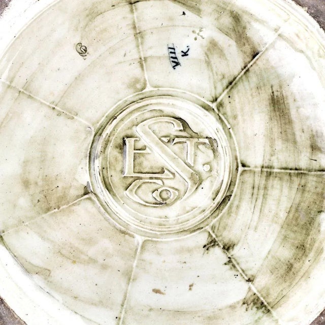 Ceramic Ceramic Planter by Eduard Stellmacher, 1905 For Sale - Image 7 of 8