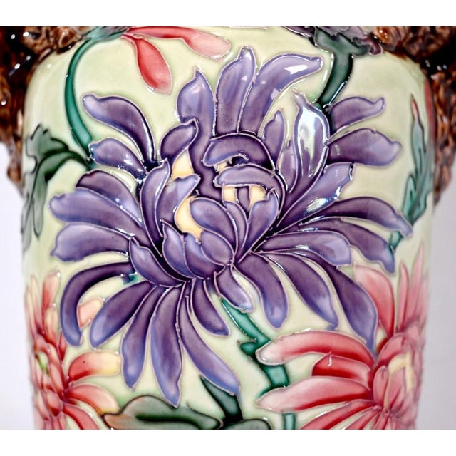 Ceramic Vintage Colorful Ceramic Vase, 1930s For Sale - Image 7 of 18
