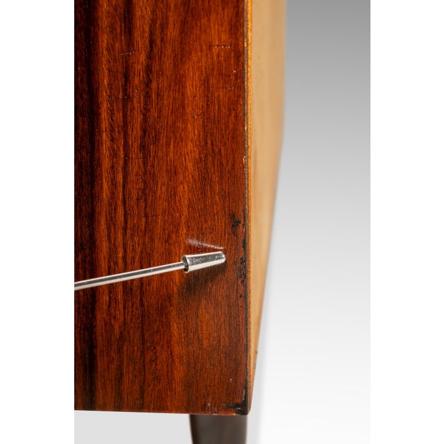 Restored Danish Modern Cabinet / Buffet / Credenza in Rosewood by Carlo Jensen for Hundevad and Co., Denmark, C. 1960s For Sale - Image 15 of 18