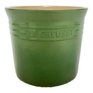 Vintage Le Creuset Stoneware Cachepot – Green