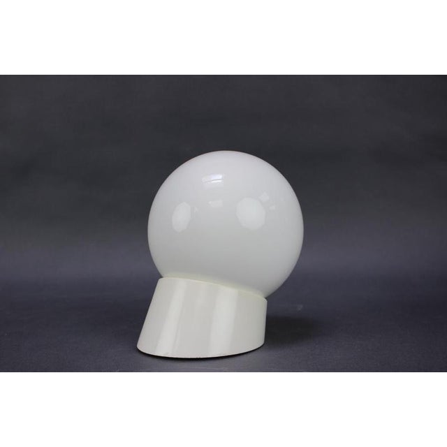 - Mid-Century Wall Light, 1960s, Czechoslovakia, - made of Porcelain and Glass, - shows signs of wear and age (scratches,...