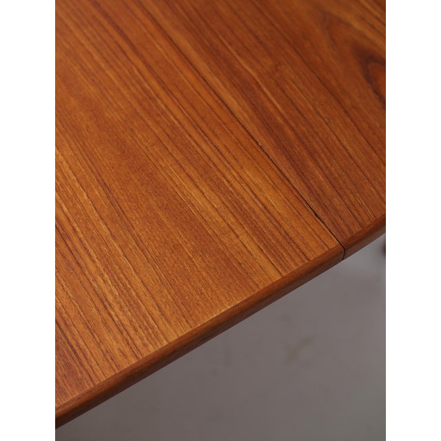 Model 55 Extendable Dining Table in Teak from Omann Jun, Denmark, 1960s For Sale - Image 15 of 18