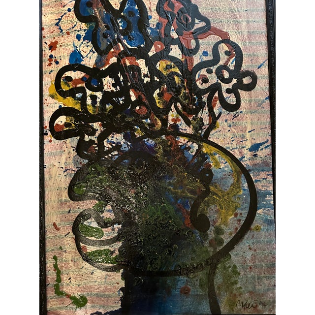 Abstract Expressionism Peter Keil Original Painting - Junge Wilde Collection For Sale - Image 3 of 4