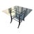 1920s High-End Sporting Heritage- Mid-Century Modern Jacques Adnet for Hermès-Inspired Equestrian Table. For Sale