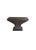 A striking console table handcrafted from solid teak wood, defined by its bold architectural silhouette and richly...