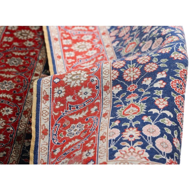 Textile Vintage Turkish Silk Hereke Rug, 02'01 X 03'00 For Sale - Image 7 of 11