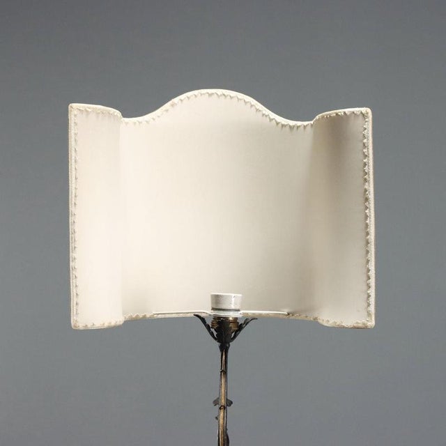 Wrought Iron Floor Lamp For Sale - Image 4 of 9