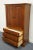 Wood Stanley Furniture Cherry Rustic Country French 40" Clothing / Media Door Chest 21913-70012 For Sale - Image 7 of 13