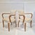 Vintage Bridge Armchairs in Beech and Skai, 1950s, Set of 2 For Sale - Image 14 of 14