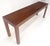Milo Baughman Walnut Mid Century Modern 6' Long Parsons Style Console Sofa Table Baughman MINT For Sale - Image 4 of 13