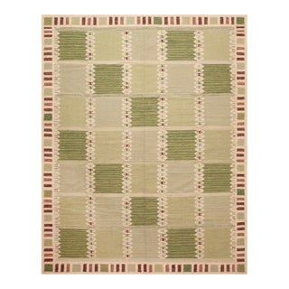 Nazmiyal Collection Modern Swedish Inspired Kilim Rug For Sale