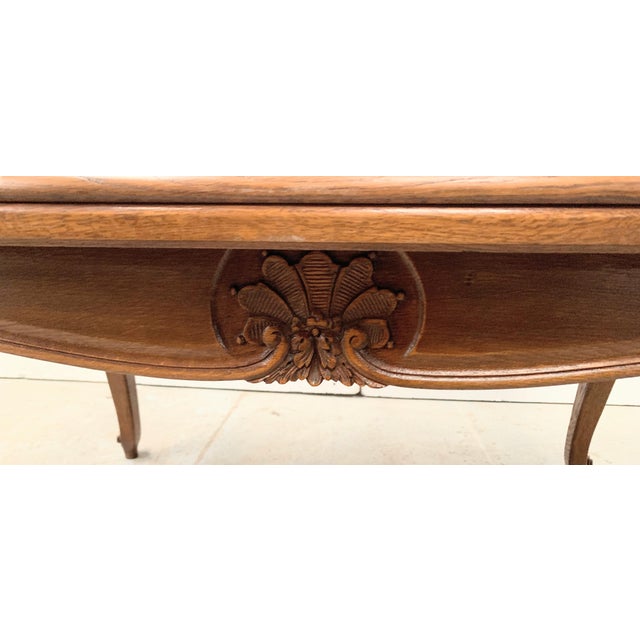 Louis XV Style Table in Oak For Sale - Image 3 of 10