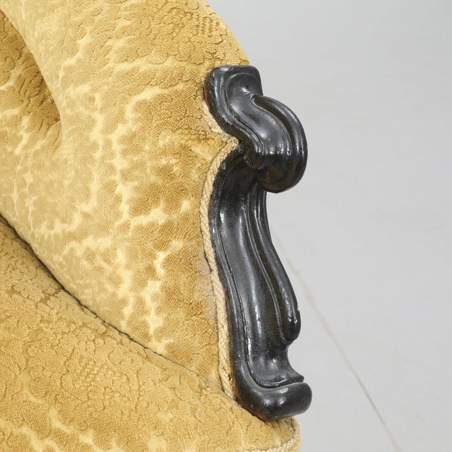 1920s Vintage Rococo-Style Sofa, 1920s For Sale - Image 5 of 6