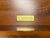 Late 20th Century Vintage Theodore Alexander Campaign Style Mahogany & Brass Coffee Table For Sale - Image 5 of 12