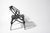 Frame Armchair in Charcoal Black by Konstantin Achkov for Lock For Sale - Image 10 of 18