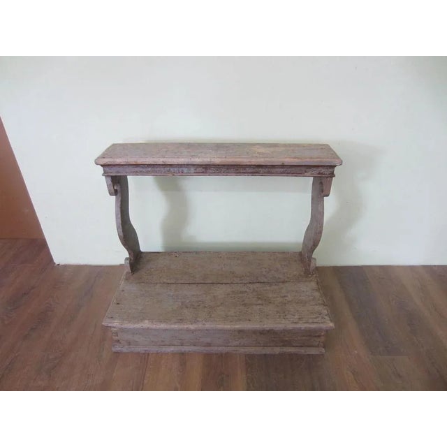 Antique Church Kneeler Pew For Sale - Image 11 of 11