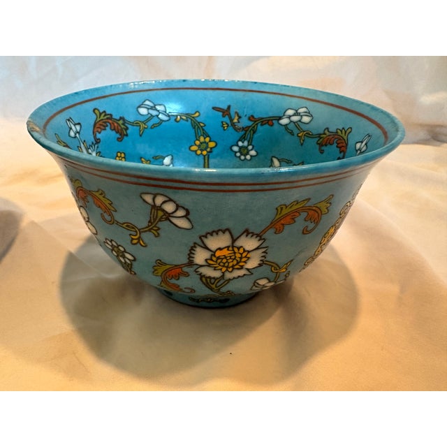 Asian Pair of Antique Qing Dynasty Bowls For Sale - Image 3 of 15