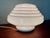 1980s table lamp Opaque white glass globe and round white metal base E27 bulb In very good vintage condition (see photos)...