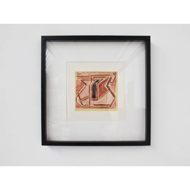 Mid-Century Modern Mario Radice, Composition, 1965, Serigraph For Sale - Image 3 of 3