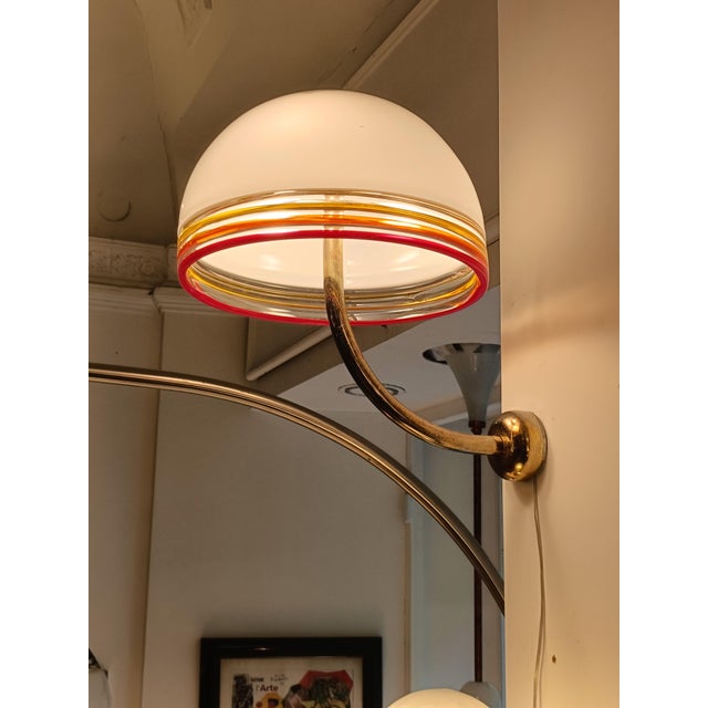 Metal Vintage Febo Wall Lamps by Roberto Pamio & Renato Toso for Leucos, 1960s, Set of 2 For Sale - Image 7 of 8