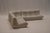 Iconic three-piece Togo sofa set, designed by Michel Ducaroy for Ligne Roset in 1973. A celebrated example of French...