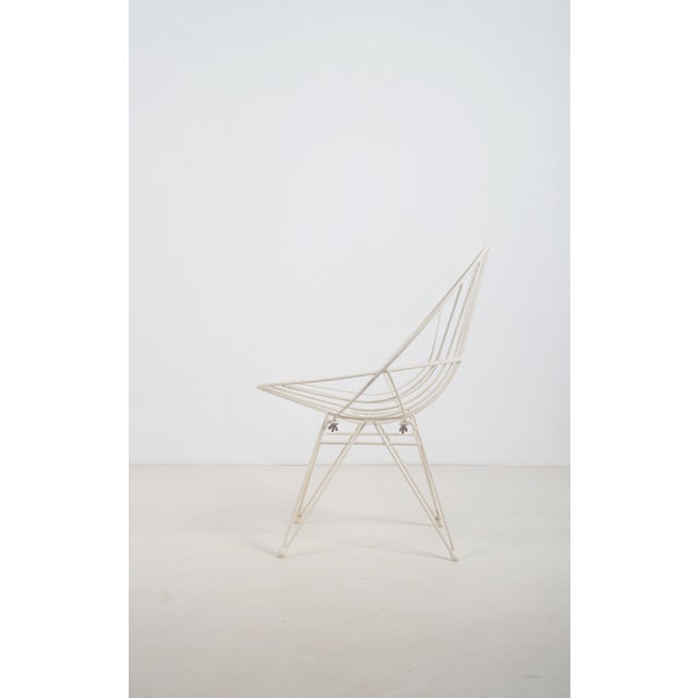 Wire Chair by Cees Braakman for Pastoe, 1950s For Sale - Image 6 of 9