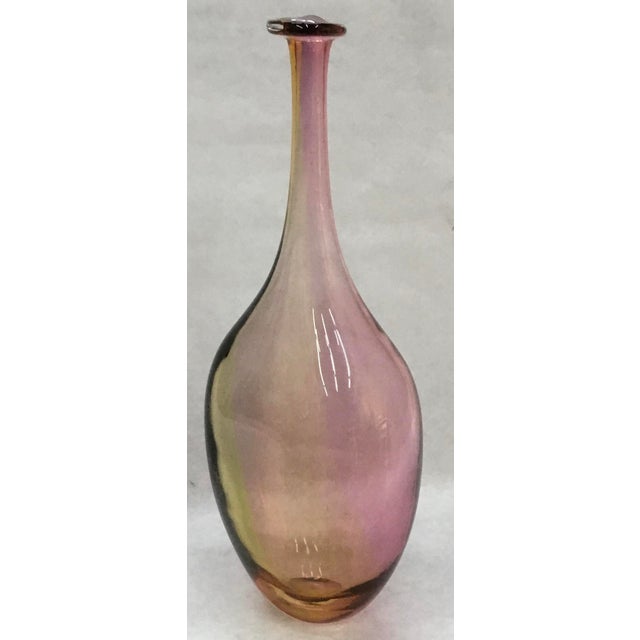 Kosta Boda Kjell Engman “Fidji” Bottle Vase | Chairish