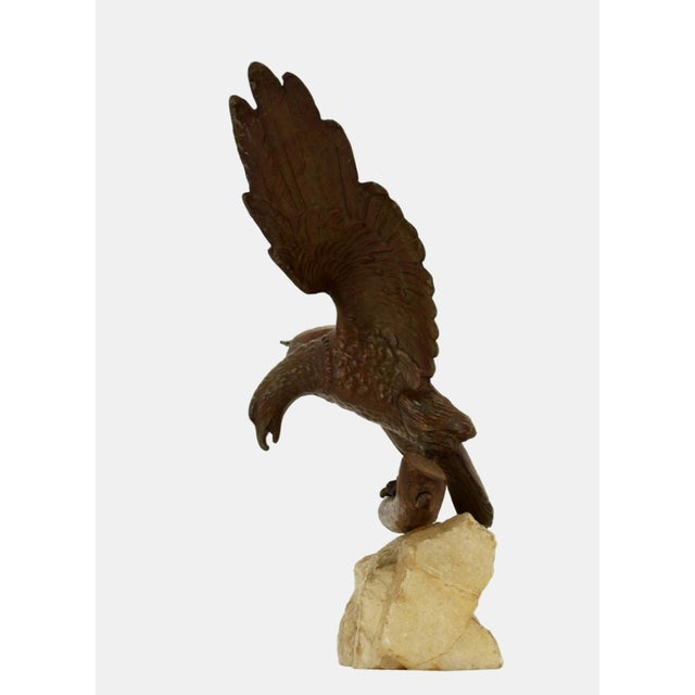 Mid-Century Modern Soaring Eagle, Mid-20th Century For Sale - Image 3 of 8