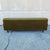 Vintage Mid Century Modern Greenish Brown Tufted 82" Sofa Couch W/ Walnut Legs For Sale - Image 18 of 18