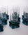Vintage Italian Blue Crystal Glasses, 1970s, Set of 11 For Sale - Image 9 of 10