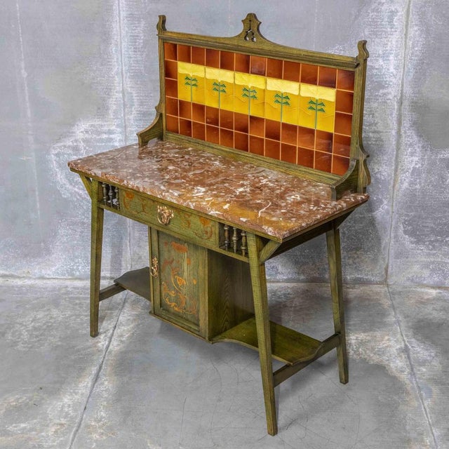 Victorian Washstand, 1890s For Sale - Image 14 of 18