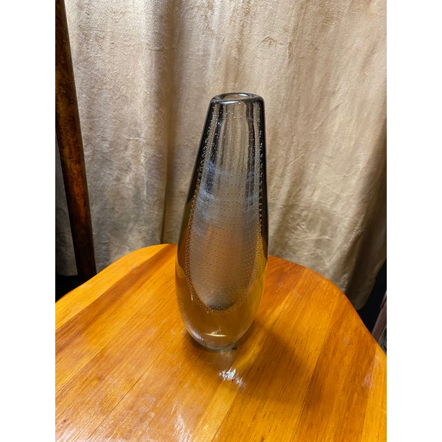 1920s 1920s Gunnel Nyman for Nuutajarvi Notsjo Control Bubble Vase • Signed For Sale - Image 5 of 13