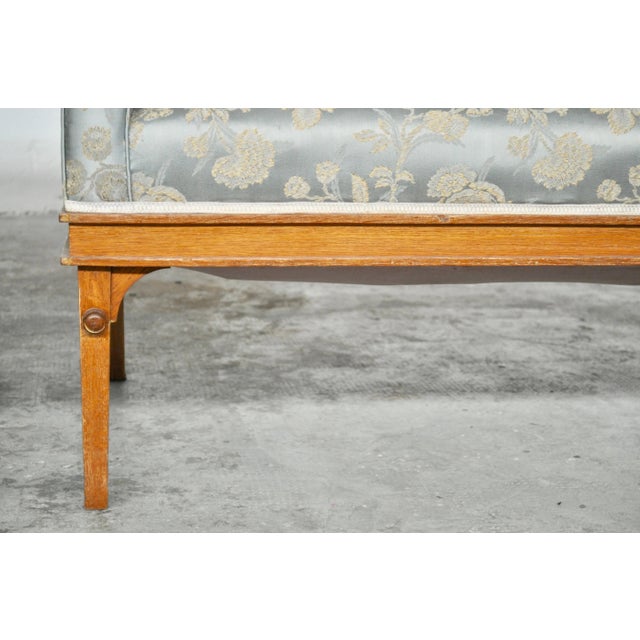 Vintage Ash Sofa & Chairs Set, 1930s, Set of 3 For Sale - Image 4 of 7