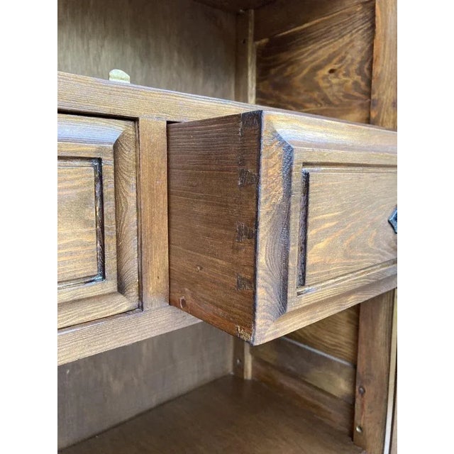 19th-Century Walnut Cupboard For Sale - Image 11 of 15